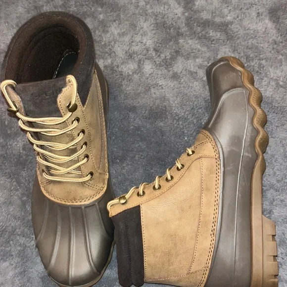 Sperry Tan and Gray Waterproof Boots Men’s size 11 Sperry Men main image 4